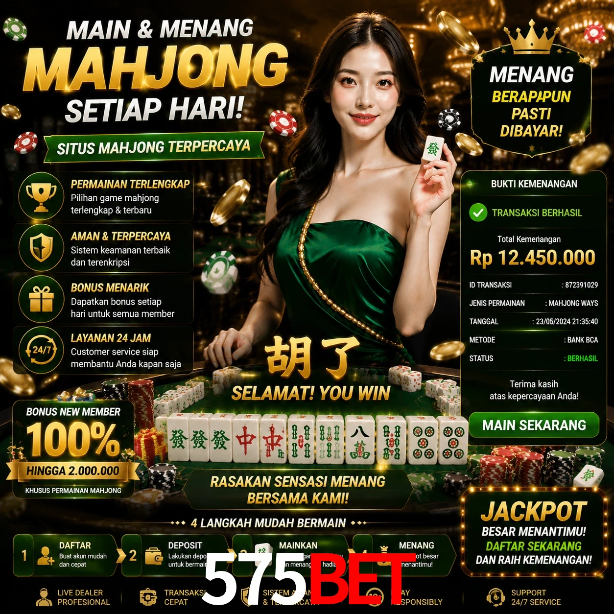 Ganhar e sacar na 575bet